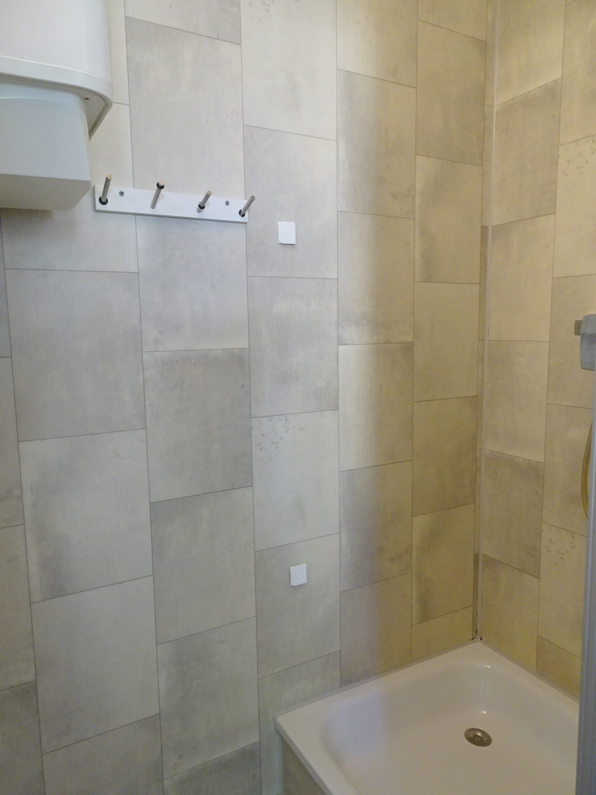 Dusche kleine Wohneinheit